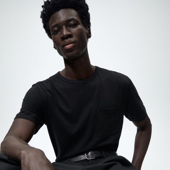 Zara POCKET T-SHIRT - Picture 4 of 7